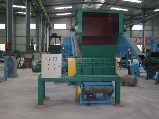qualidade  Four Shaft Shredder/Plastic/waste/metal/wood/barrel/foam/woven bag shredding machine fábrica
